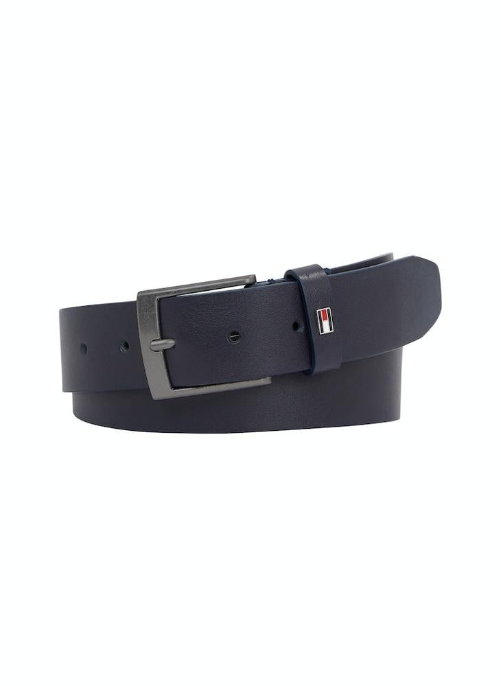Leather Square Buckle Belt