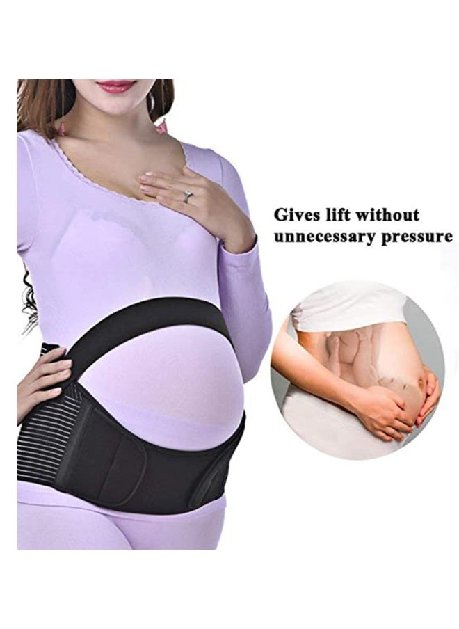 Maternity Belt Pregnancy Support Bump Band Abdominal Belly Back Brace Strap Prenatal to Pregnant Women, Abdomen Pain Reliever