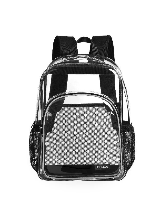 Transparent Mini Backpack for Women - Stadium Approved Clear Bag, Waterproof Small Backpack for Concerts, Festivals  Travel - Stylish  Practical Design