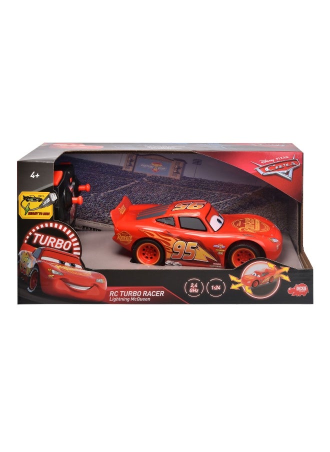 Jada Disney Pixar Cars Lightning McQueen Turbo Racer