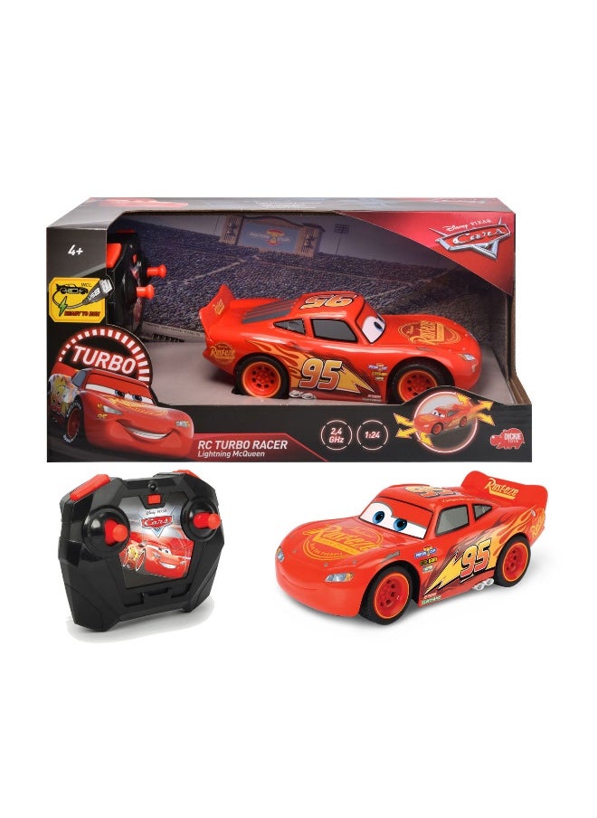 Jada Disney Pixar Cars Lightning McQueen Turbo Racer