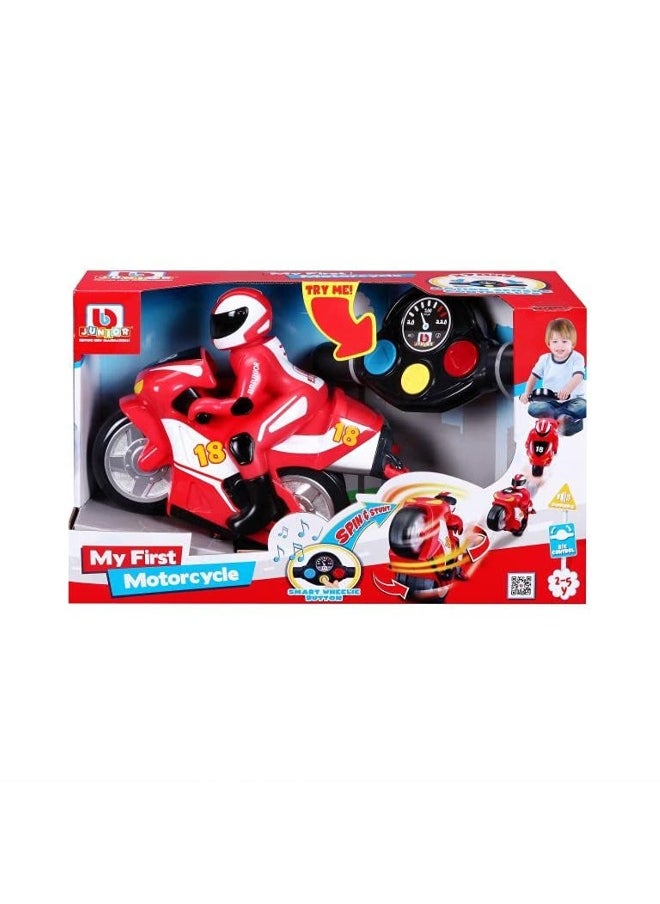 Bburago Junior My First RC Motorbike (Assorted)