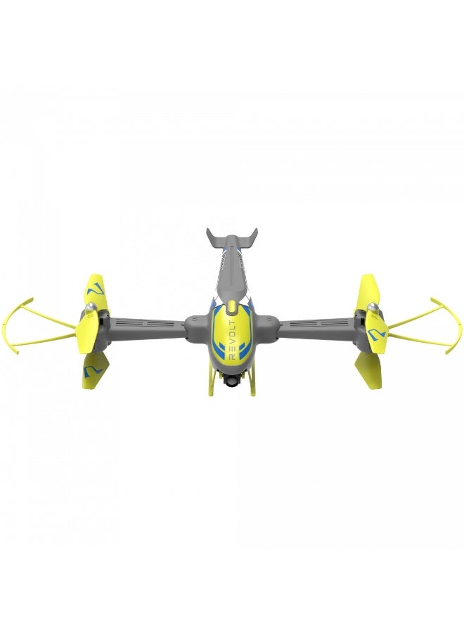 Syma Revolt Scorpion Heliquad Remote Control Quadcopter (Gray/Green)