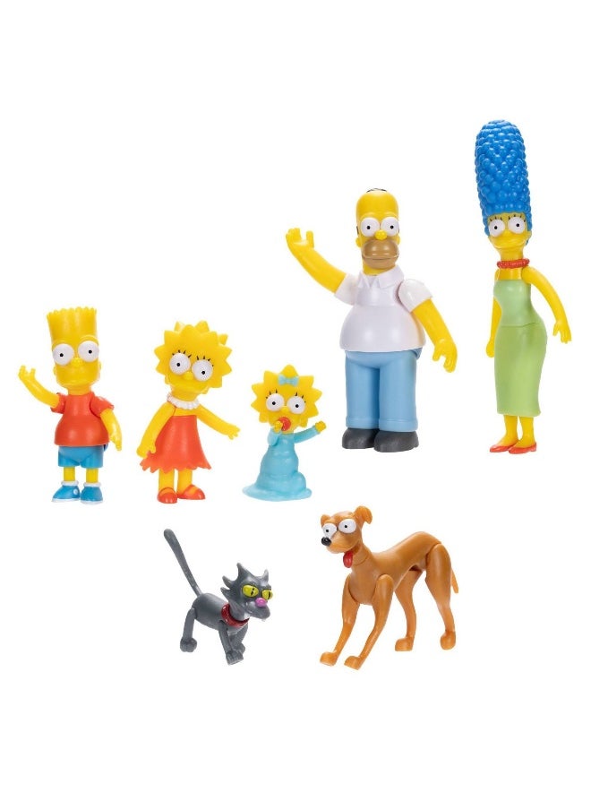 The Simpsons Family Multi Pack (6.35 cm, Pack of 7)