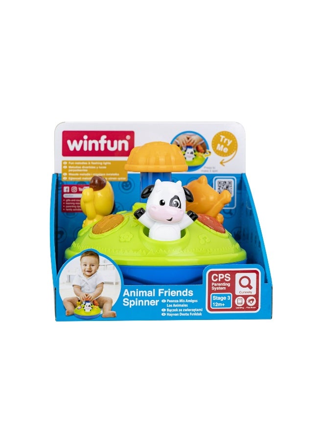 WinFun Animal Friends Spinner Toy (19.3 x 17.8 x 20.3 cm)