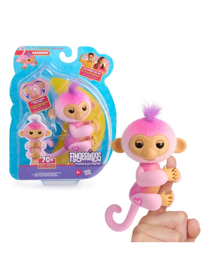 Fingerling Baby Monkey Harmony Interactive Toy