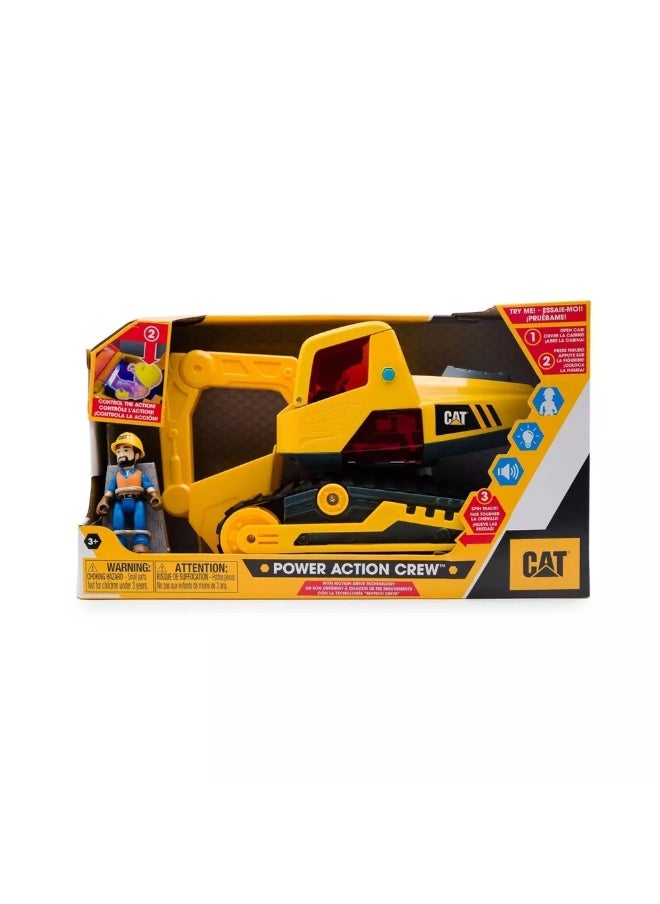 CAT Construction Power Action Crew Excavator Dump Truck (31.7 x 14 x 19 cm)