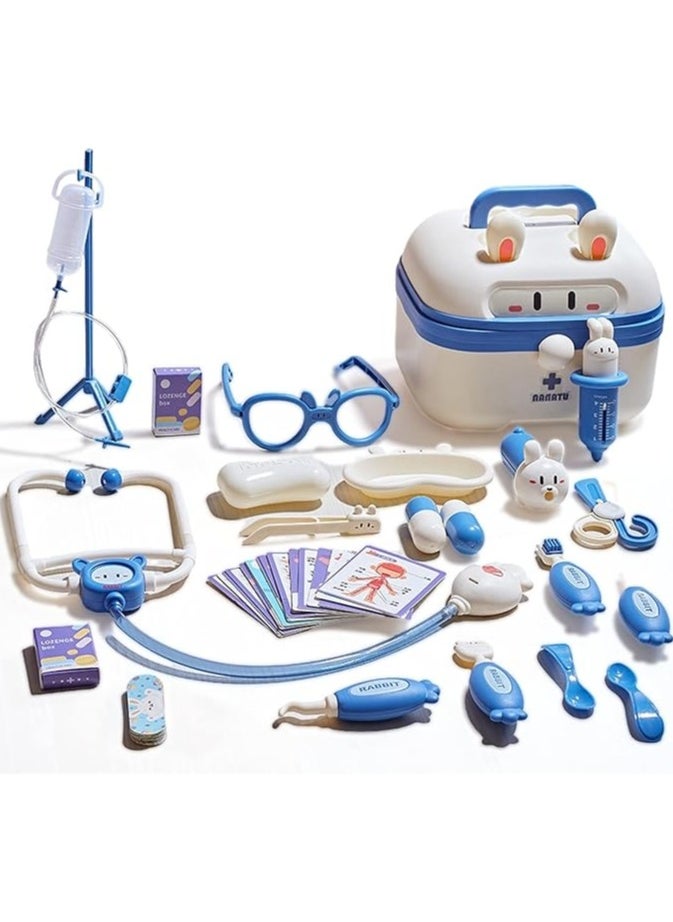 Doctor Kit for Kids - Pretend Play Educational Doctor Toys, Medical Kit with Stethoscope, Doctor Playset for Dentist Doctor, Role Play Toys for 3 4 5 6 7 8 Years Old Girls  Boys Toddler Gifts
