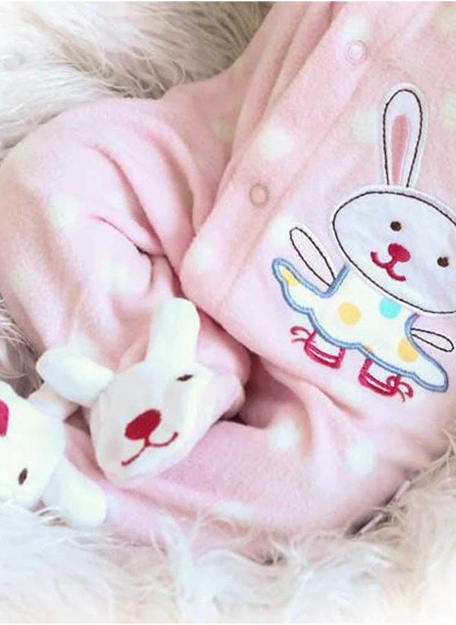 Reborn Baby Doll With Feeding Bottle And Teether 47 x 14 23cm