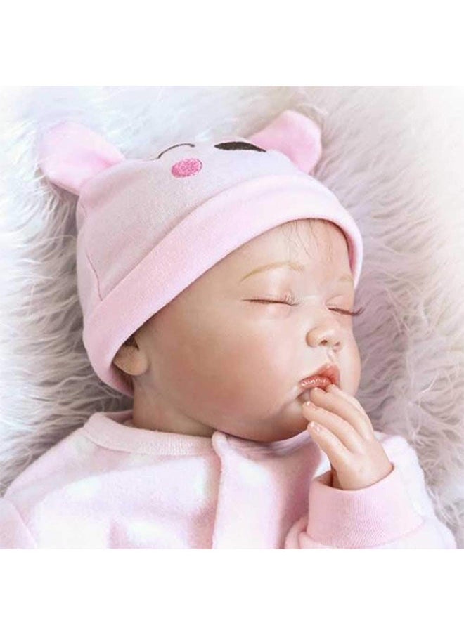 Reborn Baby Doll With Feeding Bottle And Teether 47 x 14 23cm