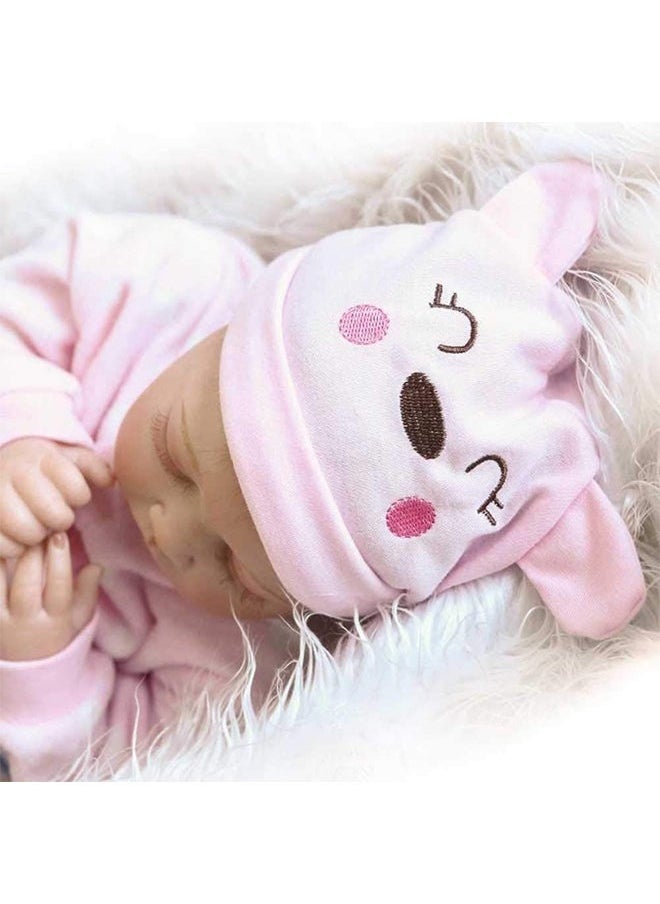 Reborn Baby Doll With Feeding Bottle And Teether 47 x 14 23cm
