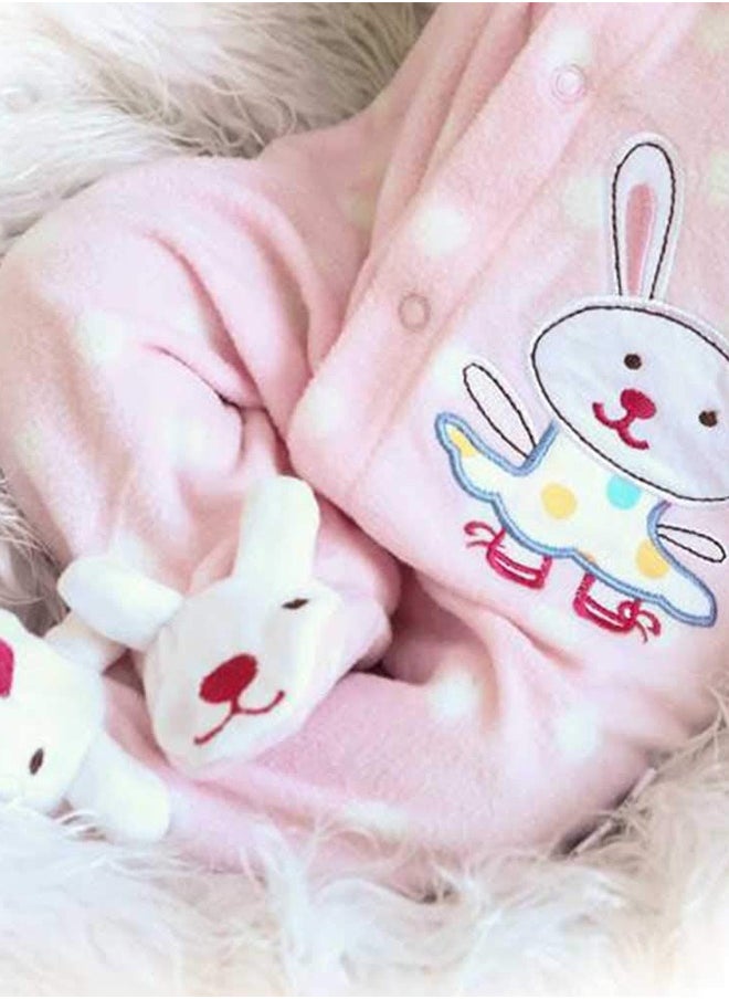 Reborn Baby Doll With Feeding Bottle And Teether 47 x 14 x 23cm