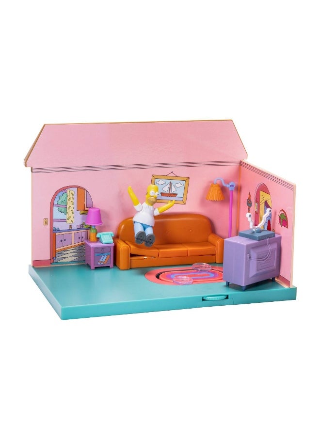 The Simpsons Living Room Diorama Playset