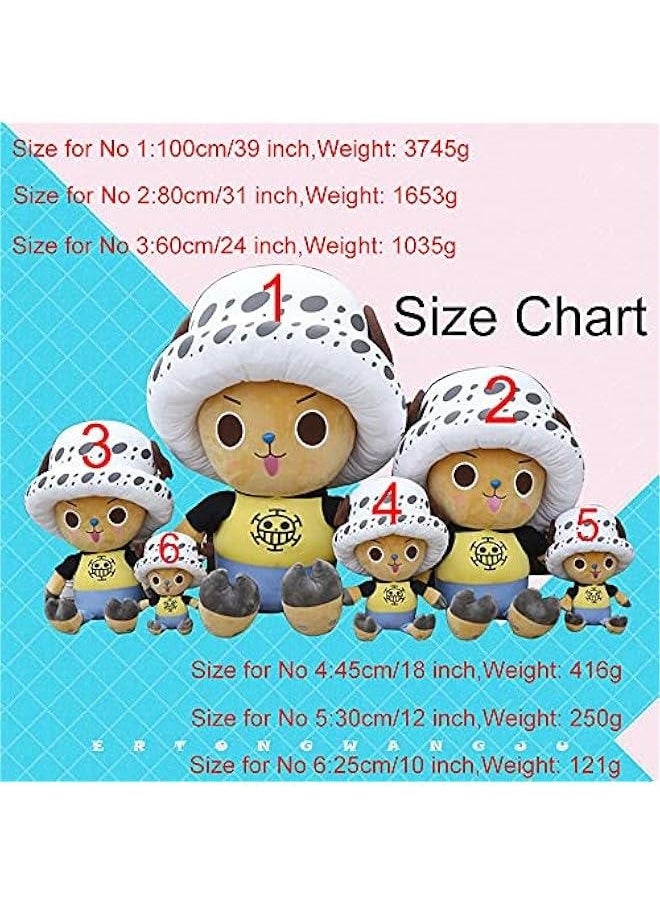 Anime Plush Pillow Doll Soft Stuffed Figure Toy Collectible Stuffed Cartoon Soft Plush Doll for Home Car Décor