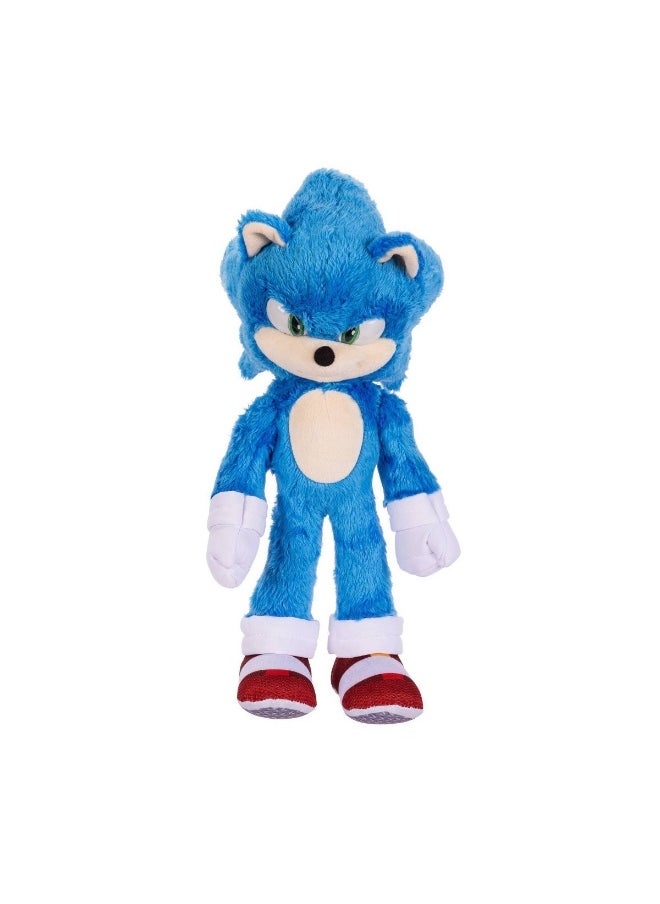 Sonic the Hedgehog 3 Deluxe Plush Toy (Blue, 33 cm)