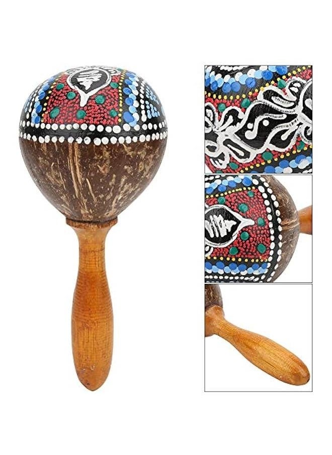 Professional Maracas Musical Instruments , Sand Hammer Musical Instrument , Shaker Hand Percussion Instrument , Musical Instruments for Adults(WOOD)