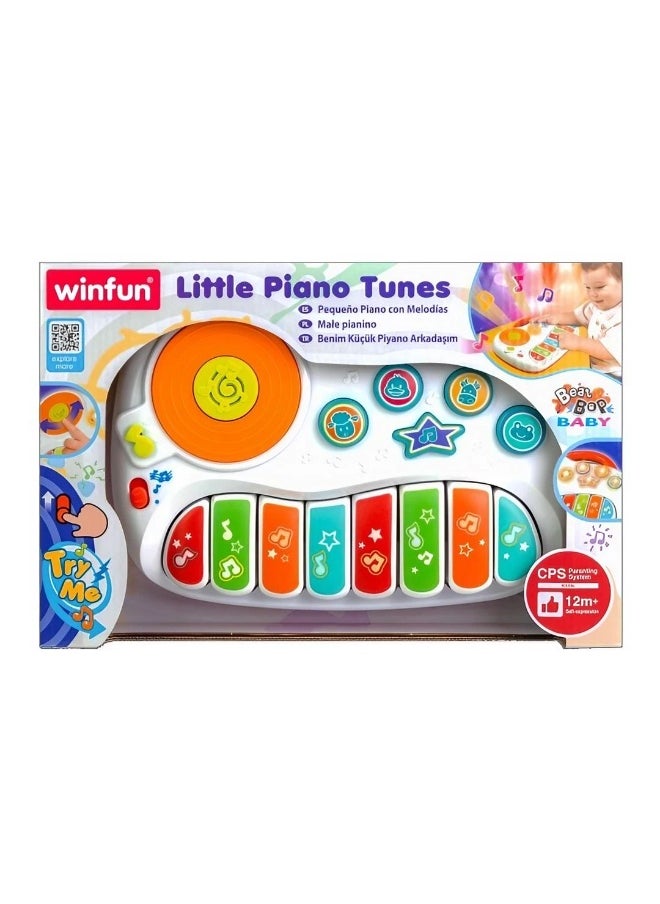 WinFun Little Piano Tunes Toy (12 cm, White)