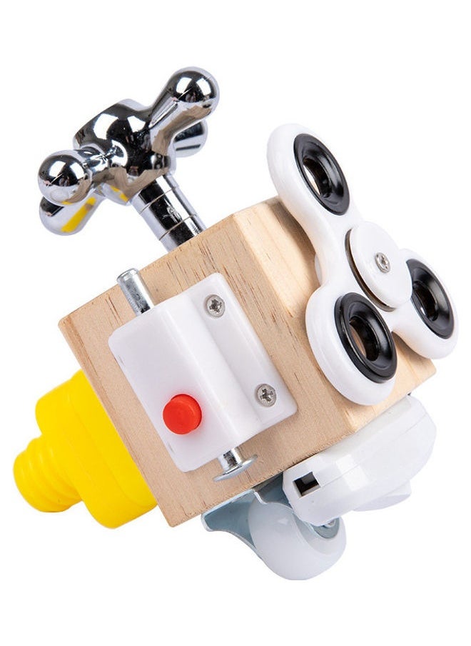 Busy Cube Board Montessori Unlock Toy