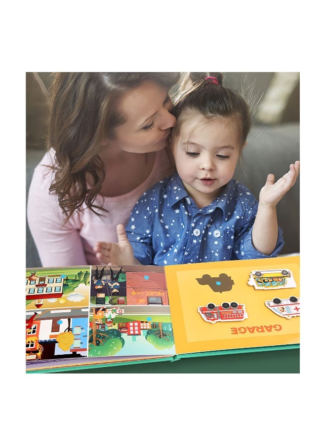 4-Pack DIY Quiet Book for Toddlers, Montessori Busy Book for Kids to Enhance Learning Skills with Dinosaur, Sea, and Space Activities - Educational Toys for Preschool Development.