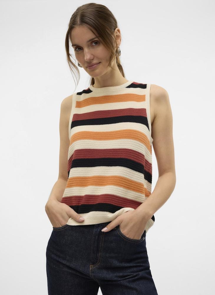 VMARUBA SL O-NECK TOP SE