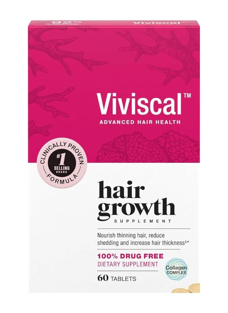 Woman Hair Health Supplements, 60 Tablets
