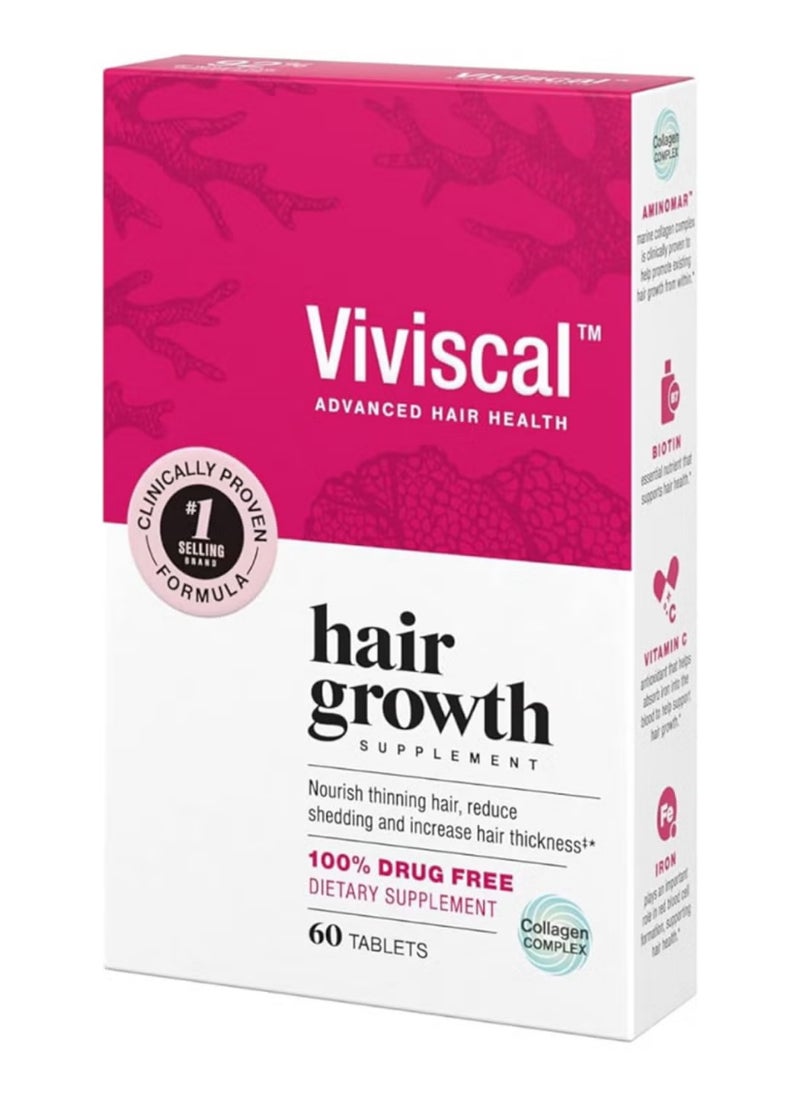 Woman Hair Health Supplements, 60 Tablets