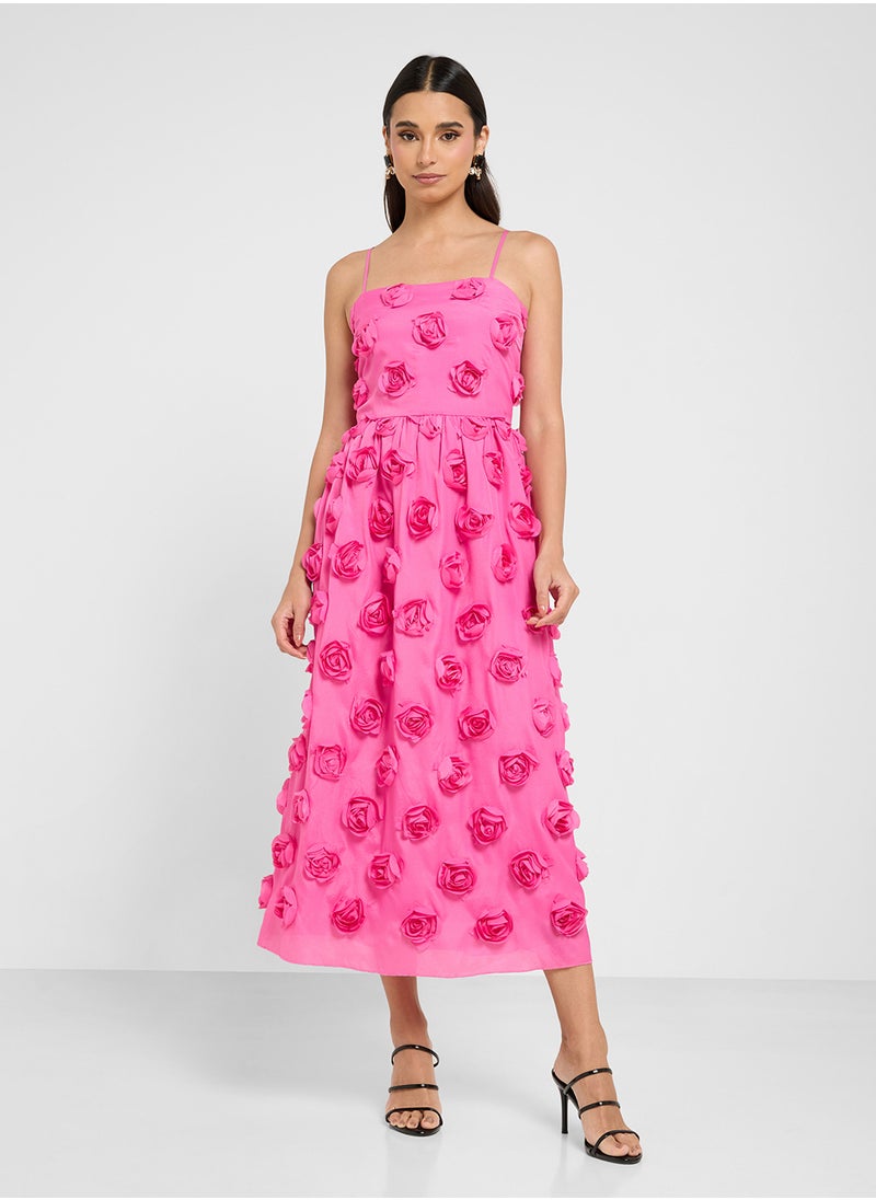 Floral Strappy Dress