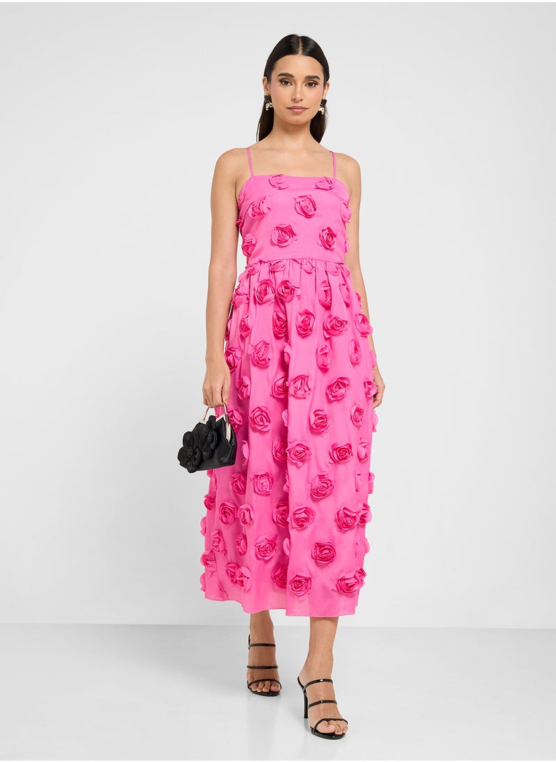 Floral Strappy Dress