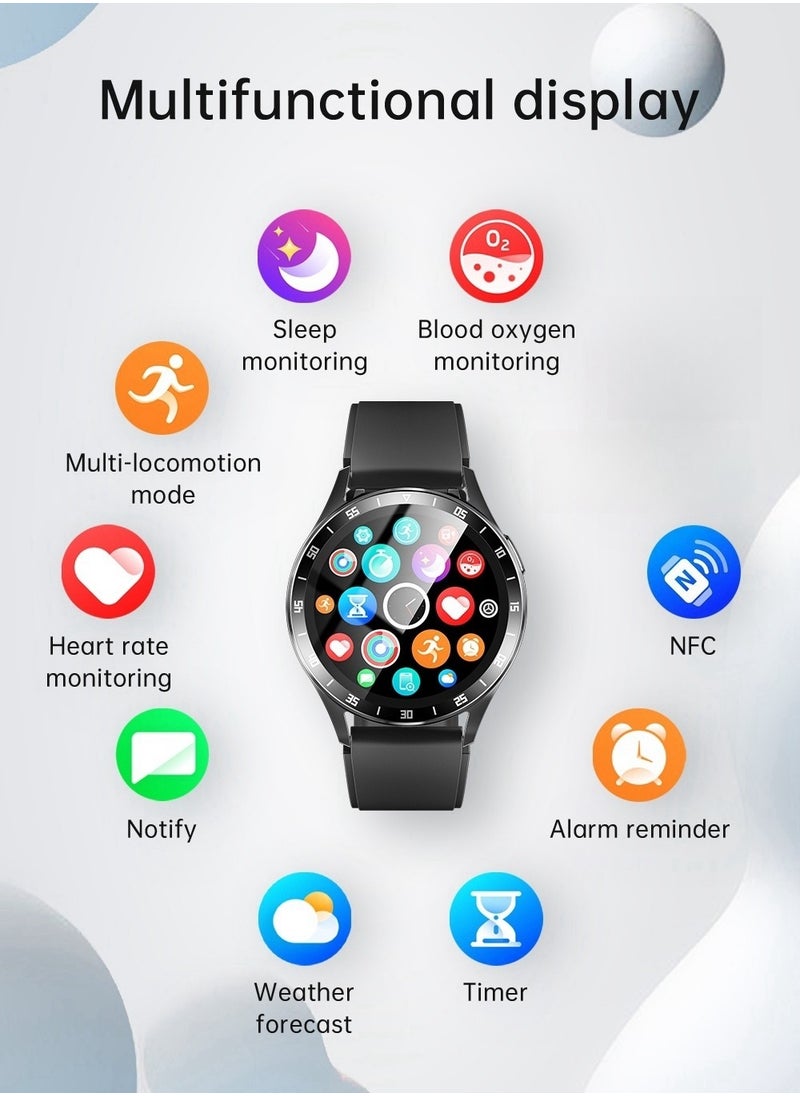 2-in-1 Smartwatch with TWS Bluetooth Earphones – Wireless Dual-Ear HD Calls, Music Playback, IP67 Waterproof, 1.39