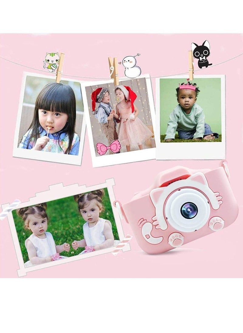 2021 Upgrade 1080P Dual Camera 2.0 Inches Screen 20MP HD Video Camcorder with 【 32 GB Memory Card 】 Gifts for Child Boys Girls, Best Birthday Gift Games Toy