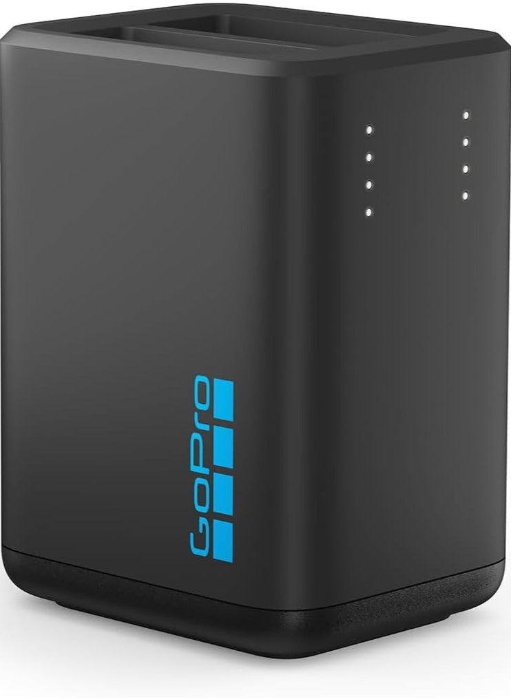 GoPro Dual Battery Charger + 2 Enduro Rechargeable Batteries (HERO13 Black)