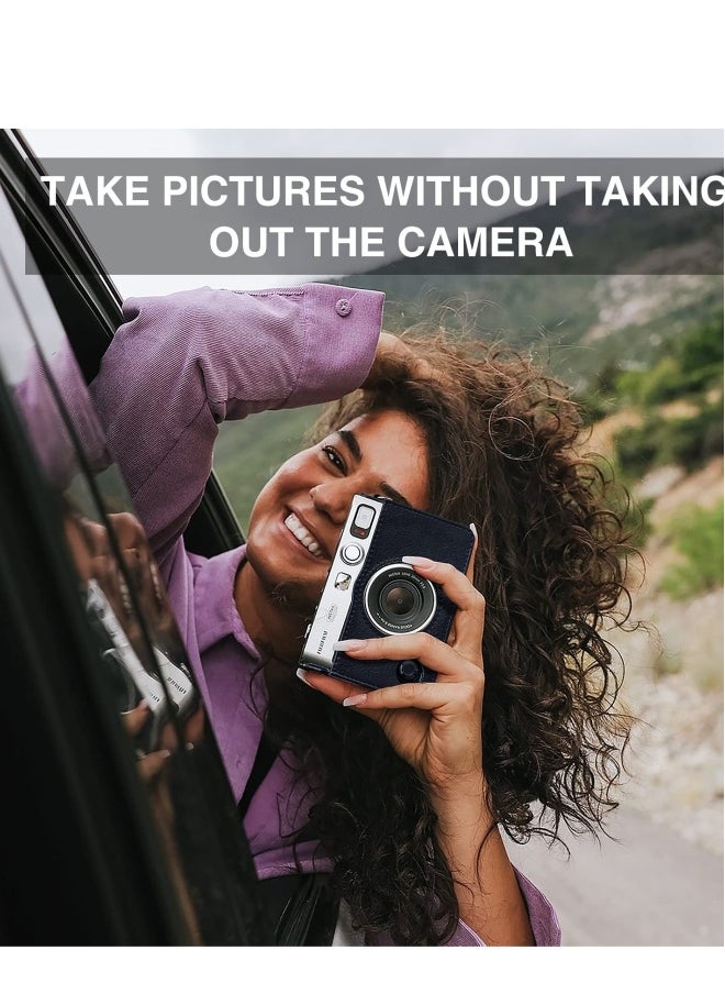 Fuji Mini EVO Camera Case - Compatible with Fuji Mini EVO, Adjustable Shoulder Strap, Black Lychee Texture, Horizontal Style for Ultimate Protection and Style.