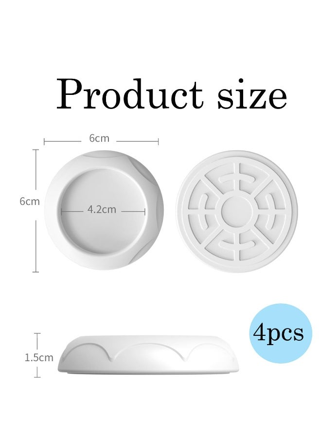 4Pcs Stair Gate Wall Protector Extension Stopper Wall Guard Pads for Stair and Door Surface Protection Babies and Pets Safety Easy Installation and Removal  Multi Application No Screw Need