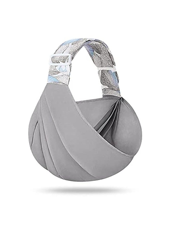 Baby Carrier, Baby Carriers from Newborn, Soft Portable Baby Sling, Adjustable One Shoulder Cross-Body Baby Wrap Carrier, Quick Dry, Thick and Widen Shoulder Straps for 0-24 Months Baby