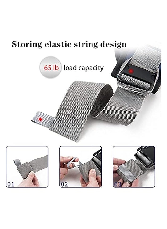 Portable Baby Carrier, Ergonomic Adjustable Widen Separate Padded Shoulder Straps, Soft Breathable Child Slings for Infants and Toddlers up to 55Lbs,5-42 Months (Gray)