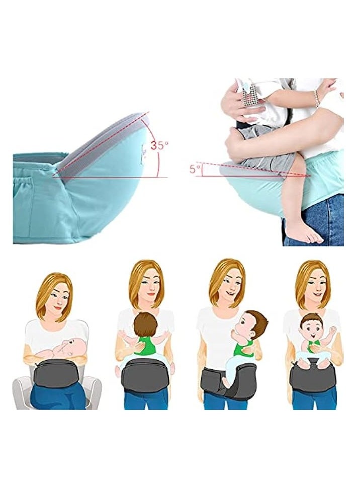 Baby Hip Seat Carrier Adjustable Lightweight Toddler Waist Stool Seat Carrier