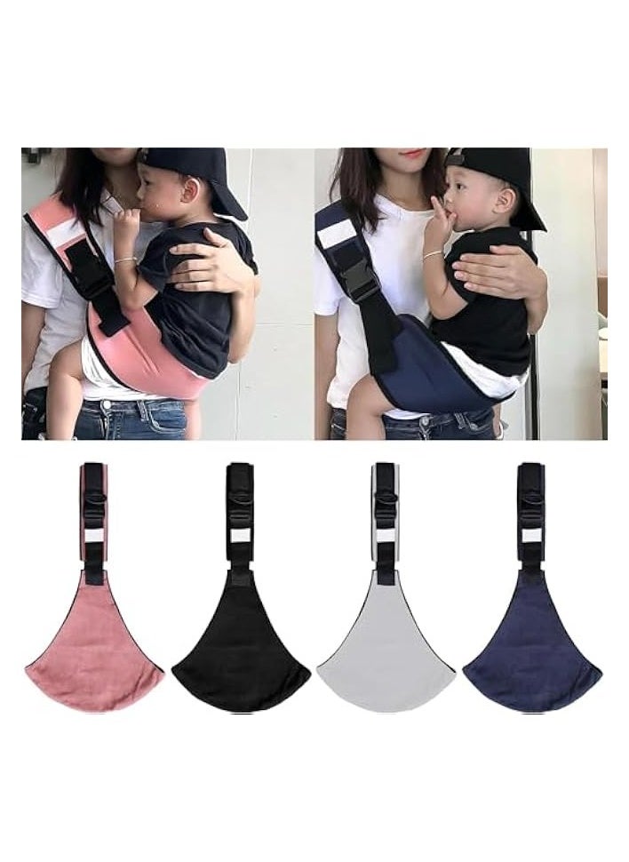 Baby Sling, Newborn to Toddler Adjustable Baby Sling, 10-60 Lbs Baby Waist Stool Infant Baby Carrying Device, with Adjustable Comfortable Shoulder Straps, Soft Anti-Slip Toddler Sling for Newborn