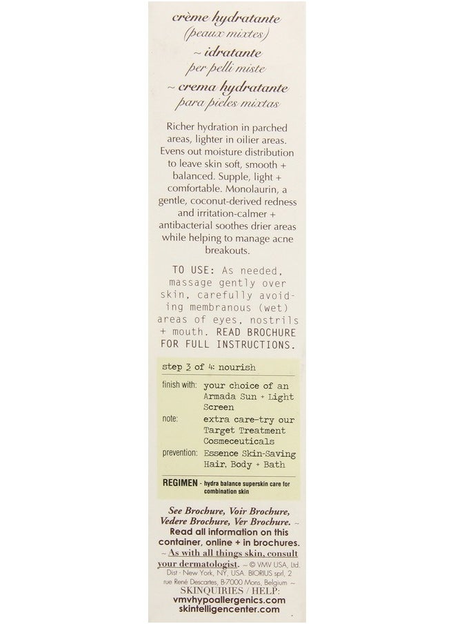 VMV Hypoallergenics Hydra Balance Smart Moisturiser (Comb. Skin)