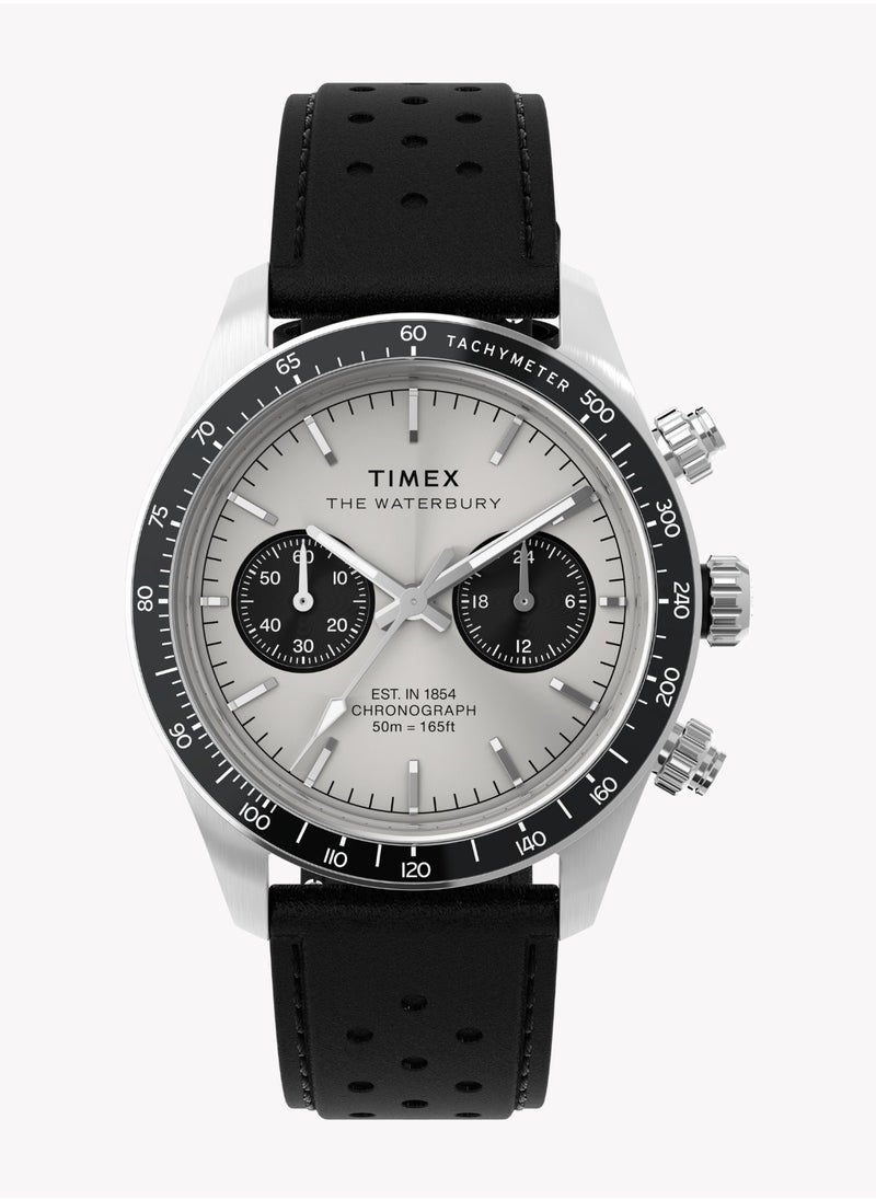 TIMEX Men's Stainless Steel, Leather | TW2Y19300