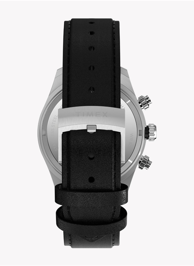 TIMEX Men's Stainless Steel, Leather | TW2Y19300