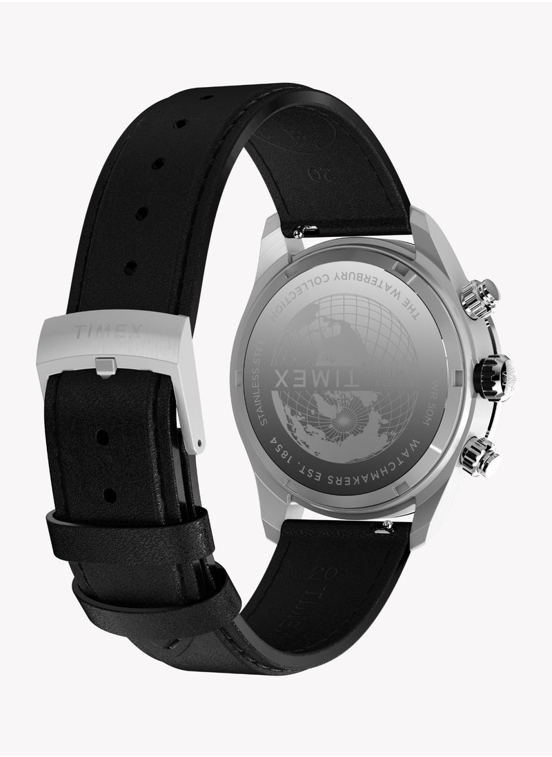 TIMEX Men's Stainless Steel, Leather | TW2Y19300