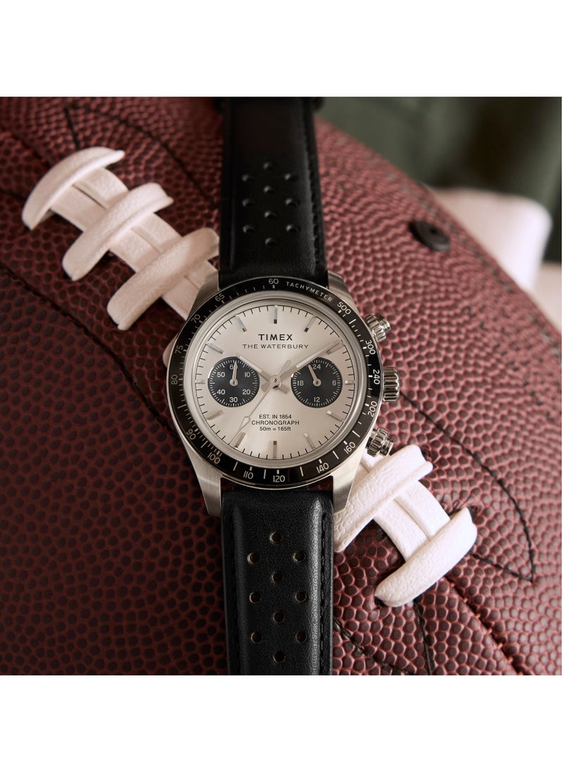 TIMEX Men's Stainless Steel, Leather | TW2Y19300