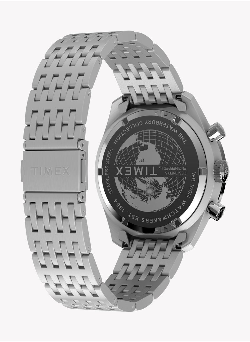 TIMEX Men's Stainless Steel, Silver | Model TW2Y18700