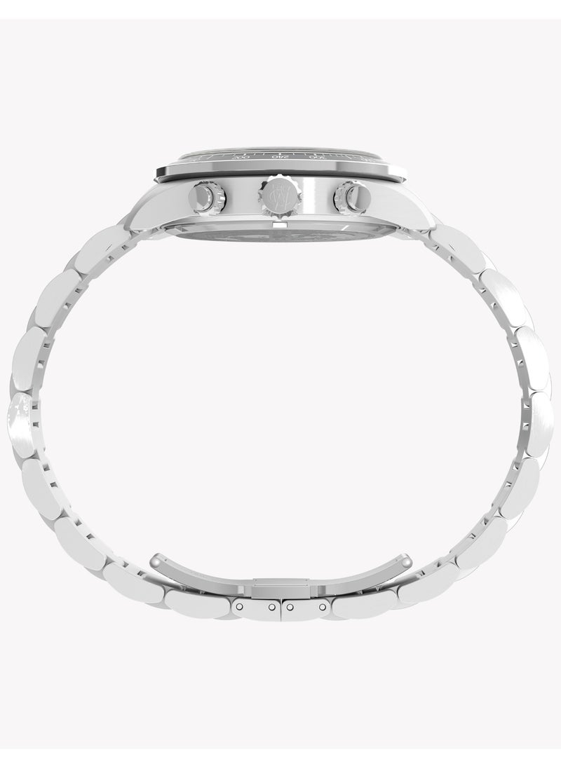 Timex Men's Silver Watch, Stainless Steel | TW2Y19200