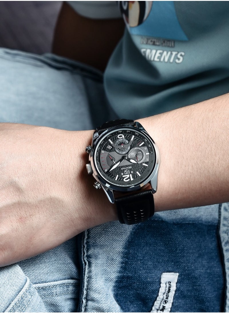 Watches for Men Watch Quartz Luxury Chronograph Waterproof Watch 5171