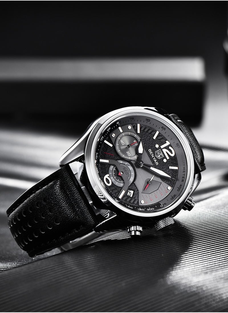 Watches for Men Watch Quartz Luxury Chronograph Waterproof Watch 5171