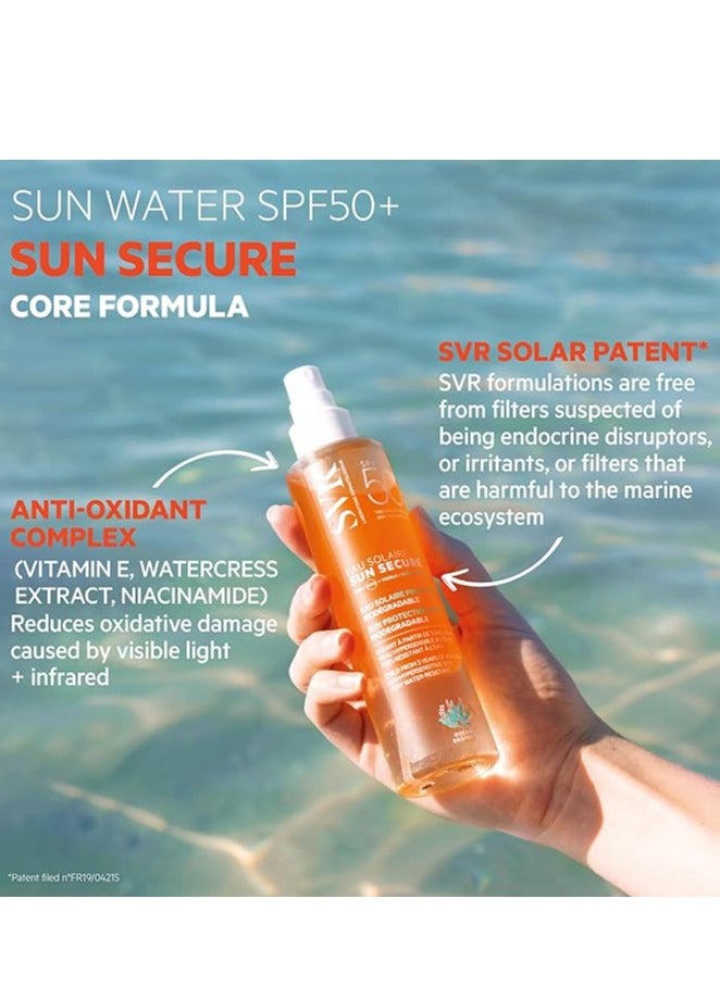 Sun Secure Solar Water Spf50 + 200ml