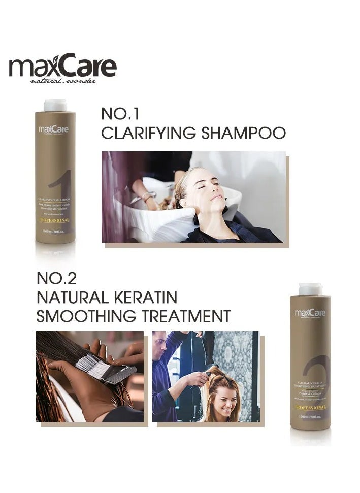 Maxcare Ultra Shine Hydrating Keratin Shampoo 500ml – Home Care for Smooth, Shiny & Frizz-Free Hair