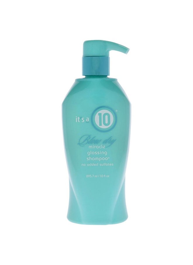It's a 10 Haircare Blow Dry Miracle Glossing Shampoo, 10 Ounce