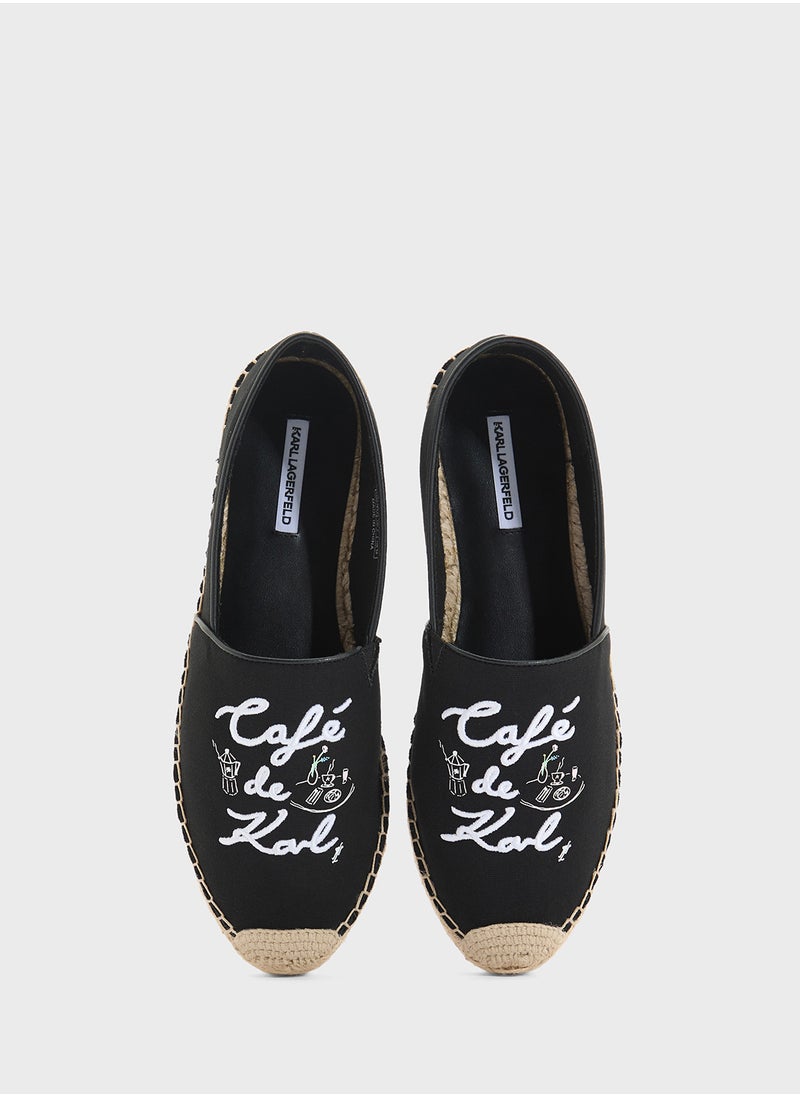 KAMINI DUO Café de Karl Slip On